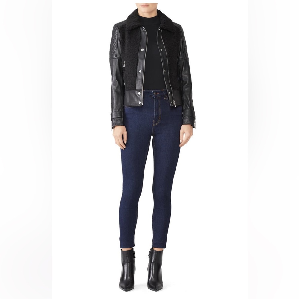 Slate and Willow: genuine leather jacket in perfect condition